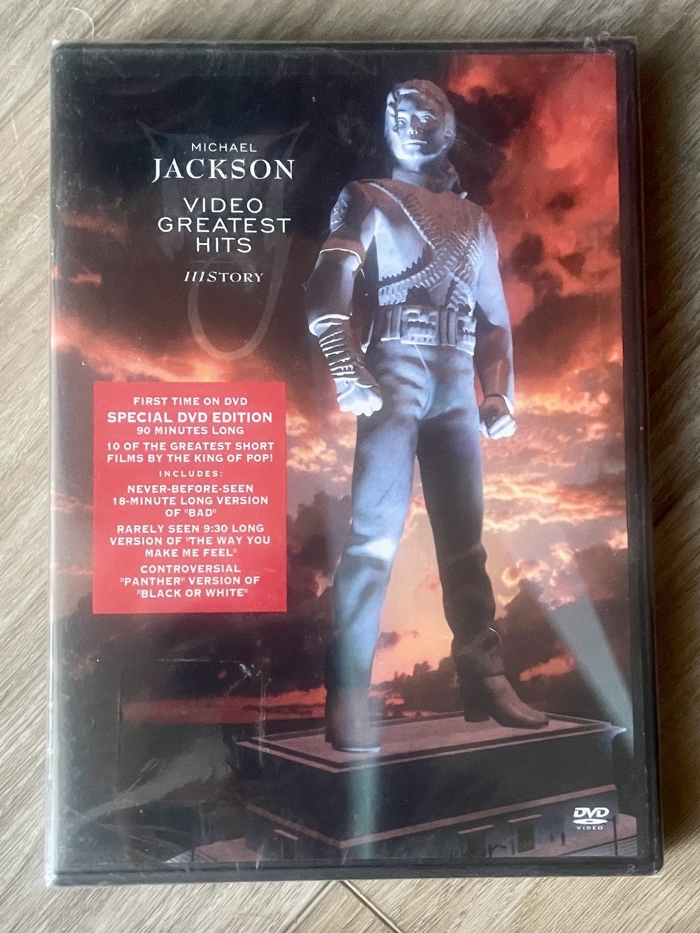 MICHAEL JACKSON - VIDEO GREATEST HITS - HISTORY - DVD - FACTORY SEALED